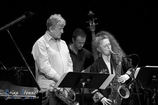 Sandy Evans Trio and Guests - (D700_573)